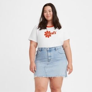Levi's Cropped Jordie T-Shirt A10250008 NWT size 2X